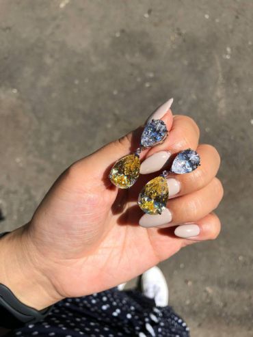 Серьги  LUX-52069