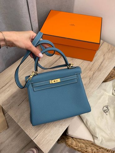 Сумка женская Kelly 25, GHW Togo Hermes LUX-129018