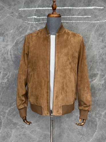 Замшевый бомбер Loro Piana LUX-130955