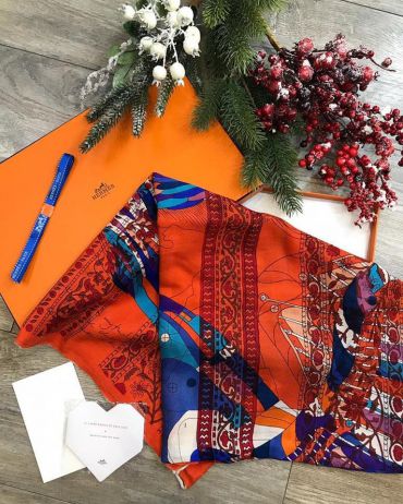  Платок Hermes АКС-1133