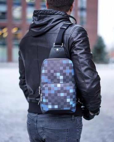 Сумка мужская через плечо Louis Vuitton СМ-672