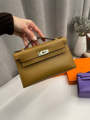 Сумка женская Kelly Pochette Hermes LUX-114336