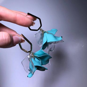 Серьги  LUX-12986