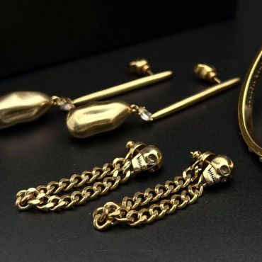 Серьги Alexander McQueen  LUX-101256