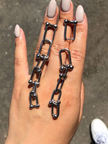 Серьги  LUX-52067