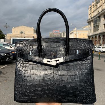  Сумка женская BIRKIN Croc Hermes LUX-20913