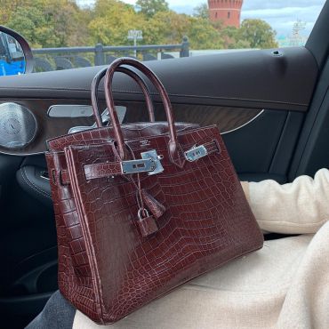  Сумка женская BIRKIN Croc  Hermes LUX-20886