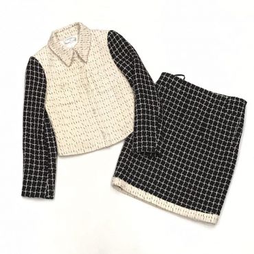 Костюм женский юбочный Chanel LUX-22024