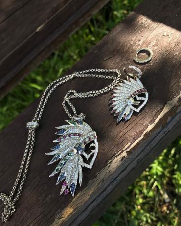 Колье  LUX-23444