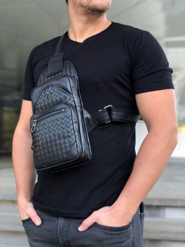 Сумка мужская через плечо Bottega Veneta СМ-061