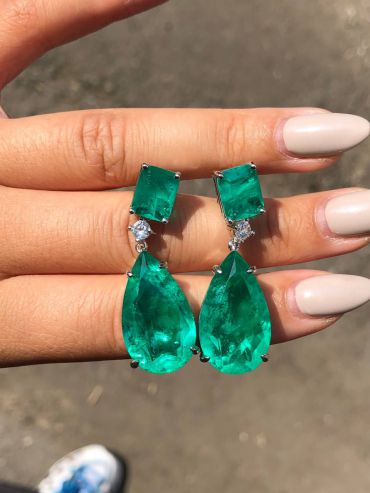 Серьги  LUX-52524