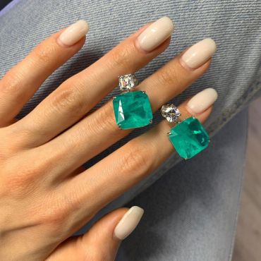 Серьги  LUX-26315