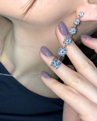 Серьги  LUX-27586