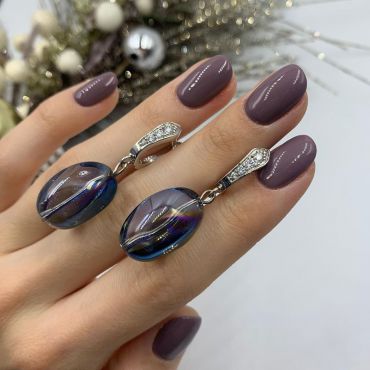 Серьги   LUX-27696