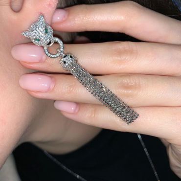  Серьги  LUX-28340