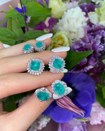 Серьги  LUX-29023