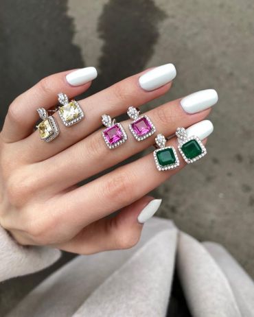 Серьги  LUX-29024