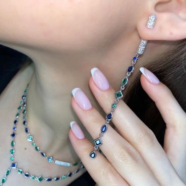 Серьги  LUX-29213