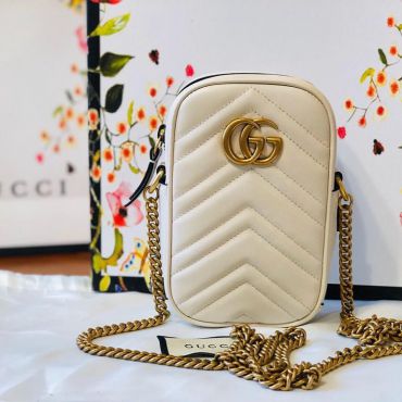 Мини-сумка GG Marmont Gucci LUX-30265