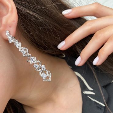 Серьги  LUX-30274