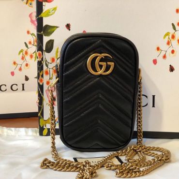 Мини-сумка GG Marmont Gucci LUX-30266