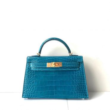 Сумка женская KELLY Croc 20  Hermes LUX-30304