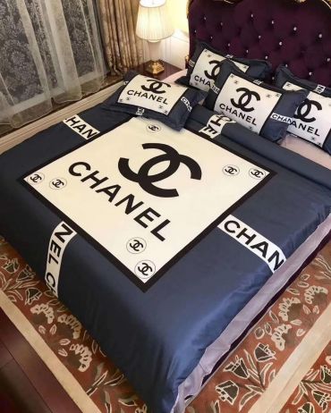Комплект постельного белья  Chanel LUX-31060