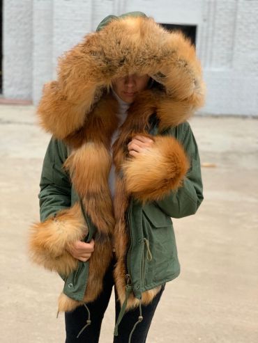 Парка женская MR AND MRS FURS LUX-21381