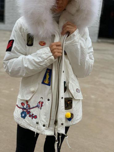 Парка женская MR AND MRS FURS LUX-21378