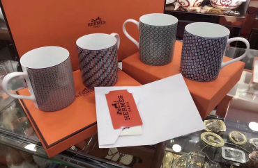 Набор из 4-х кружек Hermes LUX-24854