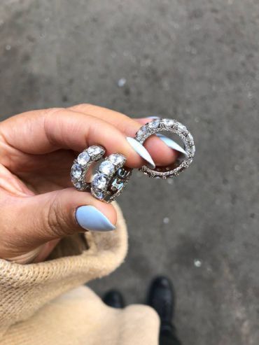 Серьги  LUX-55866