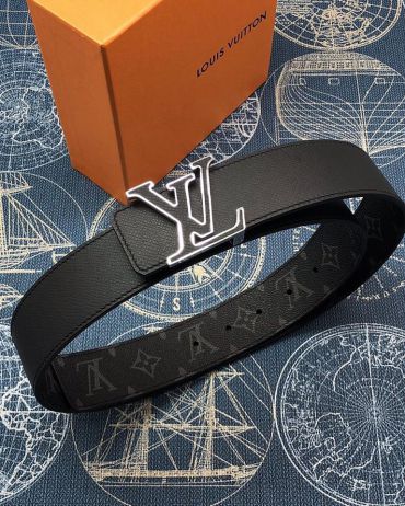 Ремень мужской двусторонний Louis Vuitton LUX-24145