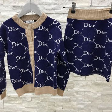 Костюм детский юбочный Christian Dior LUX-24758