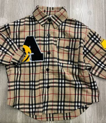 Рубашка утеплён.  LUX-56352