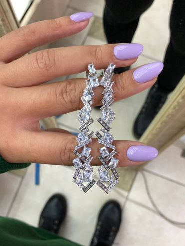 Серьги  LUX-56627