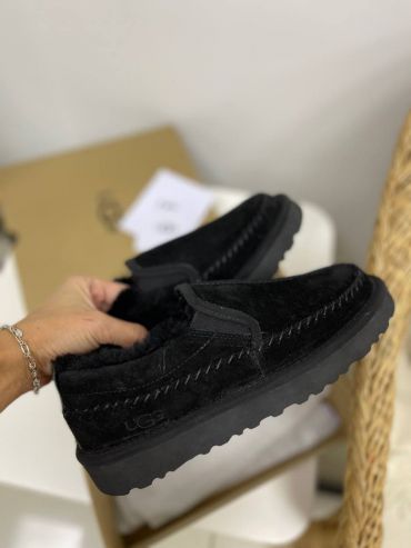 UGG Stitch Slip  Black Ugg Australia LUX-57863