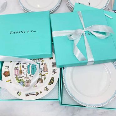 Пара тарелок  Tiffany&Co LUX-58057