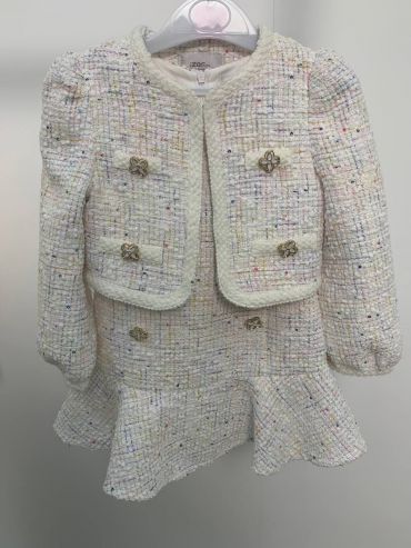 Костюм жакет+платье    LUX-58506