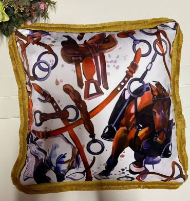 Наволочка на декоративную подушку Hermes LUX-58457