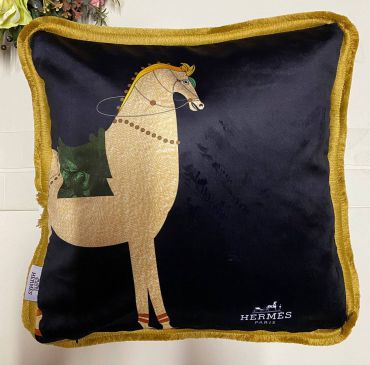 Наволочка на декоративную подушку Hermes LUX-58450