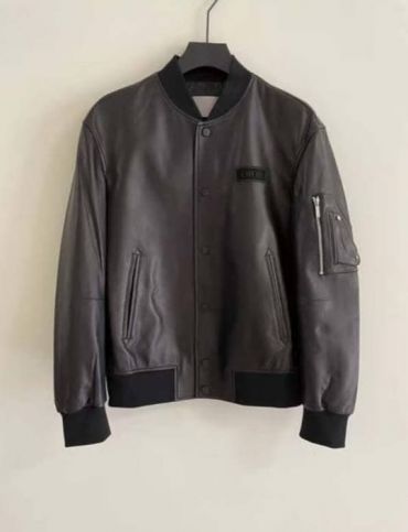 Куртка кожаная  CHROME HEARTS LUX-59155