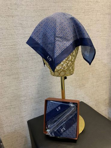 Набор шёлковых носовых платков (6 шт) Loro Piana LUX-60328