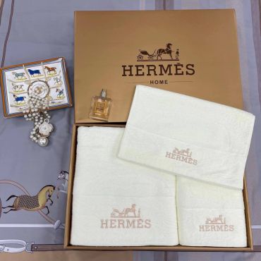 Комплект из трёх полотенец Hermes LUX-61996
