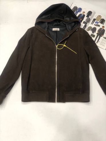 Куртка из натуральной замши Hermes LUX-64733