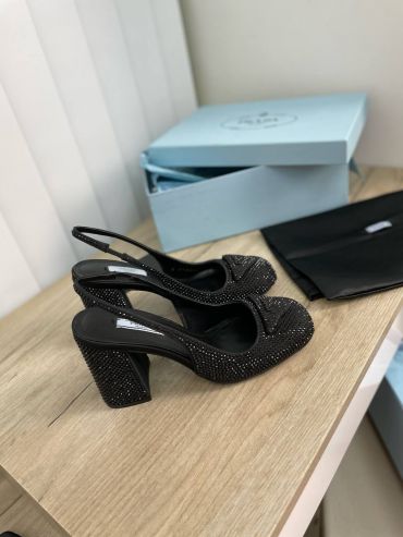 Туфли с открытой пяткой Prada LUX-65652