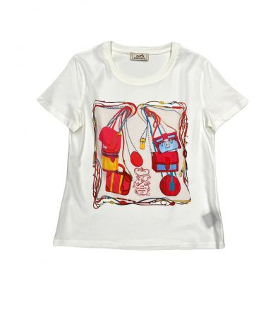 Футболка женская Hermes LUX-67356