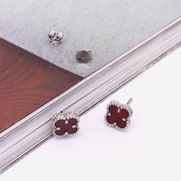 Серьги-пусеты Van Cleef LUX-74583