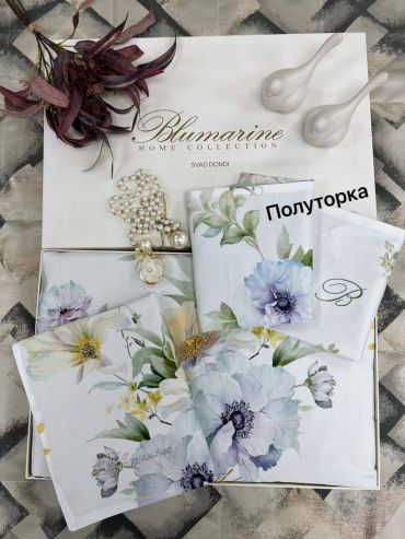 Комплект постельного белья полуторка Blumarine LUX-84378