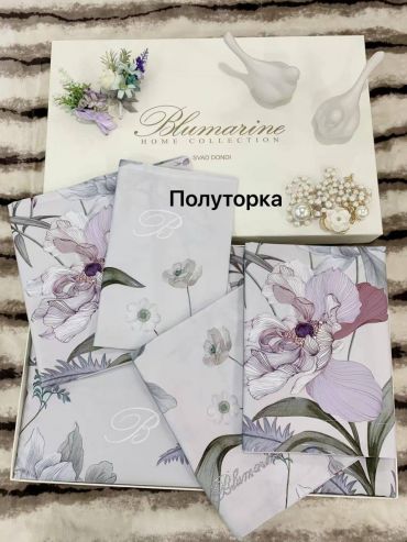Комплект постельного белья полуторка Blumarine LUX-84371