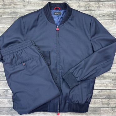 Костюм спортивный из льна  Kiton LUX-88106